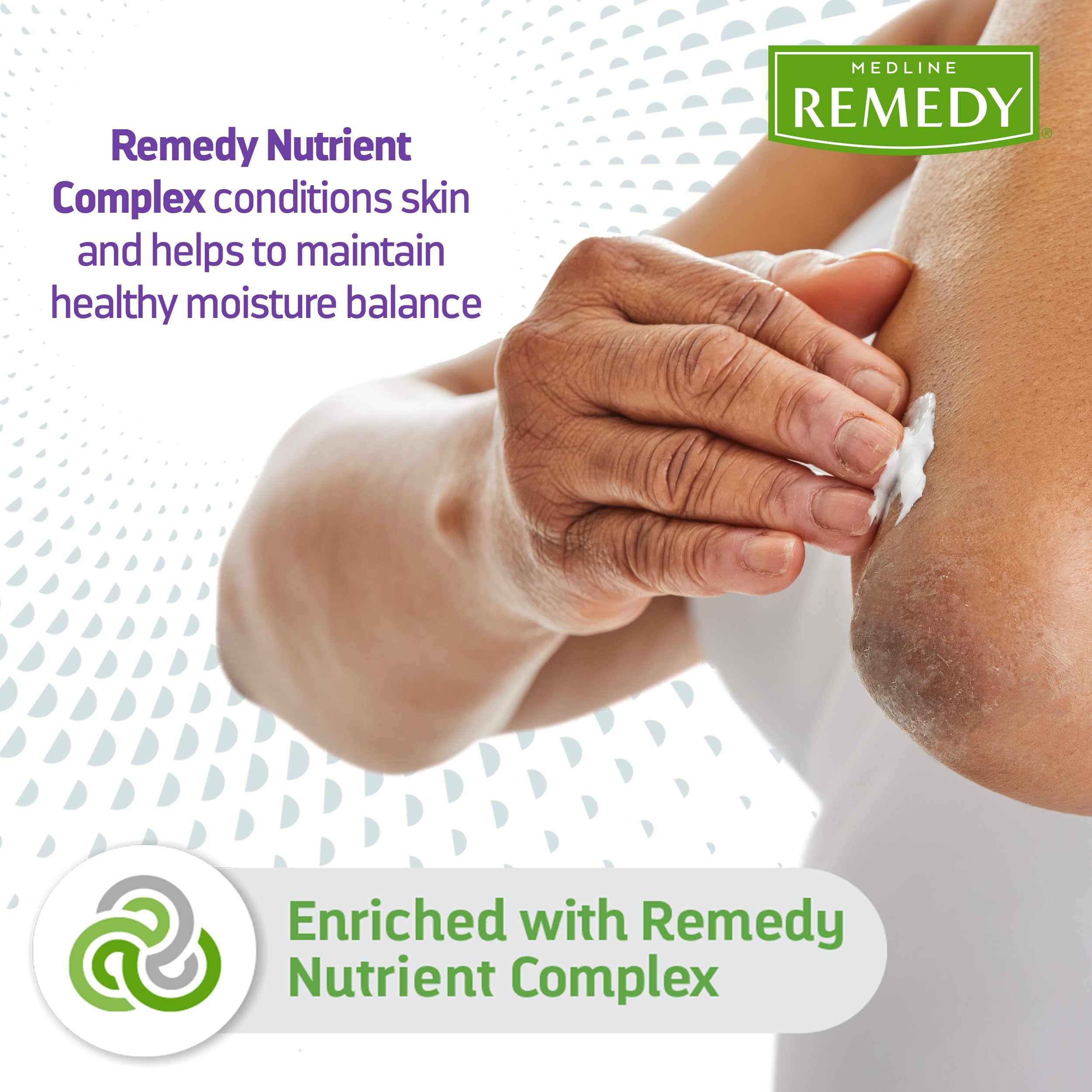 Medline Remedy close-up ingredients label highlighting plant-based formula