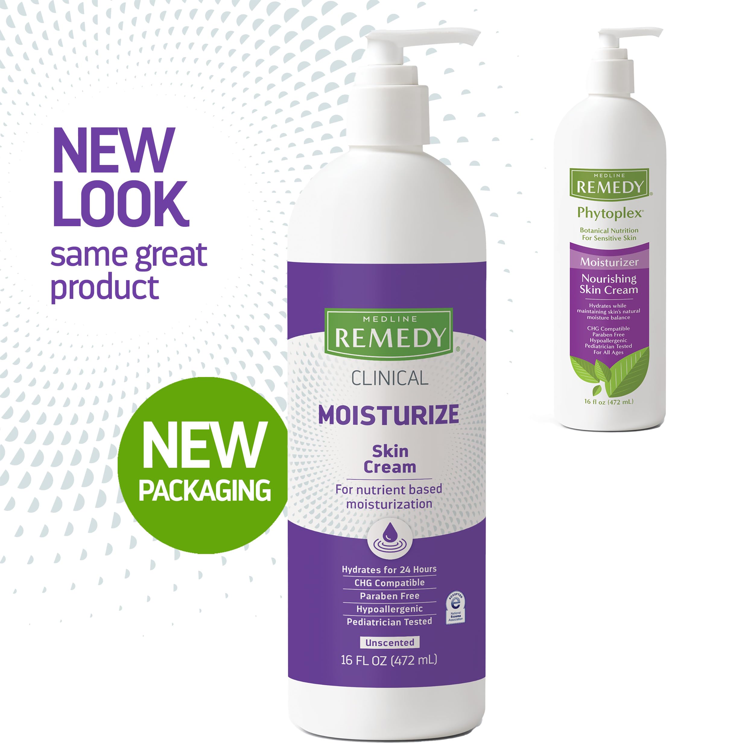 Medline Remedy cream texture close-up showing quick absorption benefit