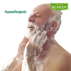 Medline Remedy used in shower demonstrating full-body cleansing benefit