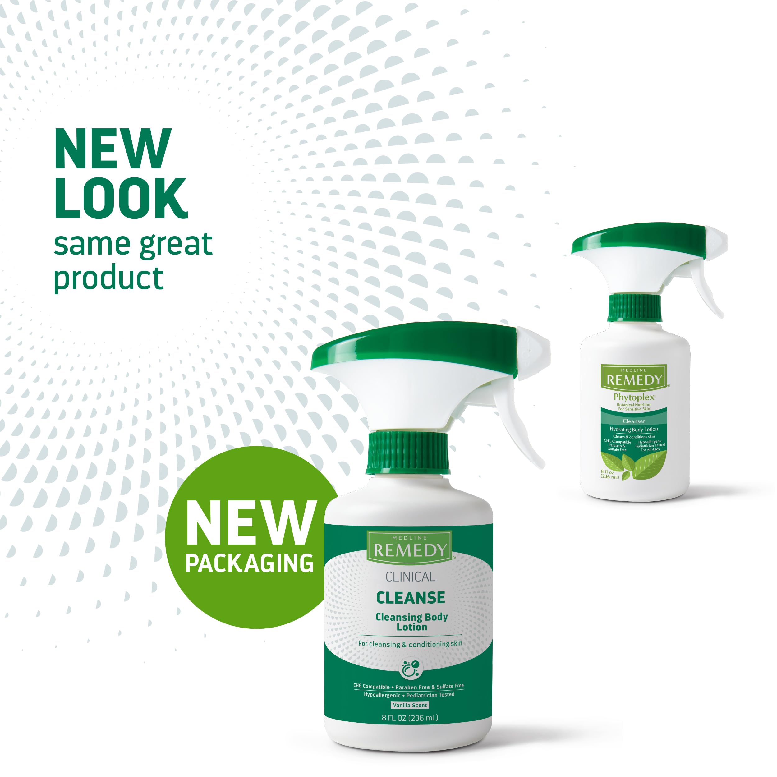 Medline Remedy trigger close-up illustrating easy, even spray application benefit