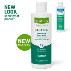 Medline Remedy gel texture close-up highlighting gentle, soothing aloe