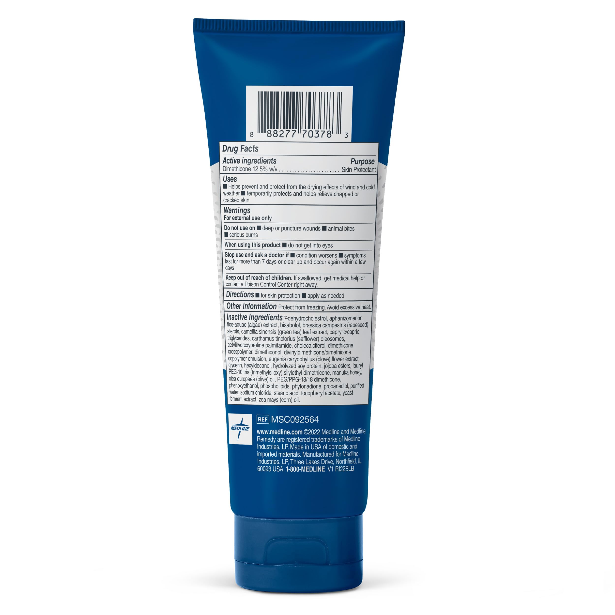 Medline Remedy in a travel bag on a bedside table for on-the-go hydration