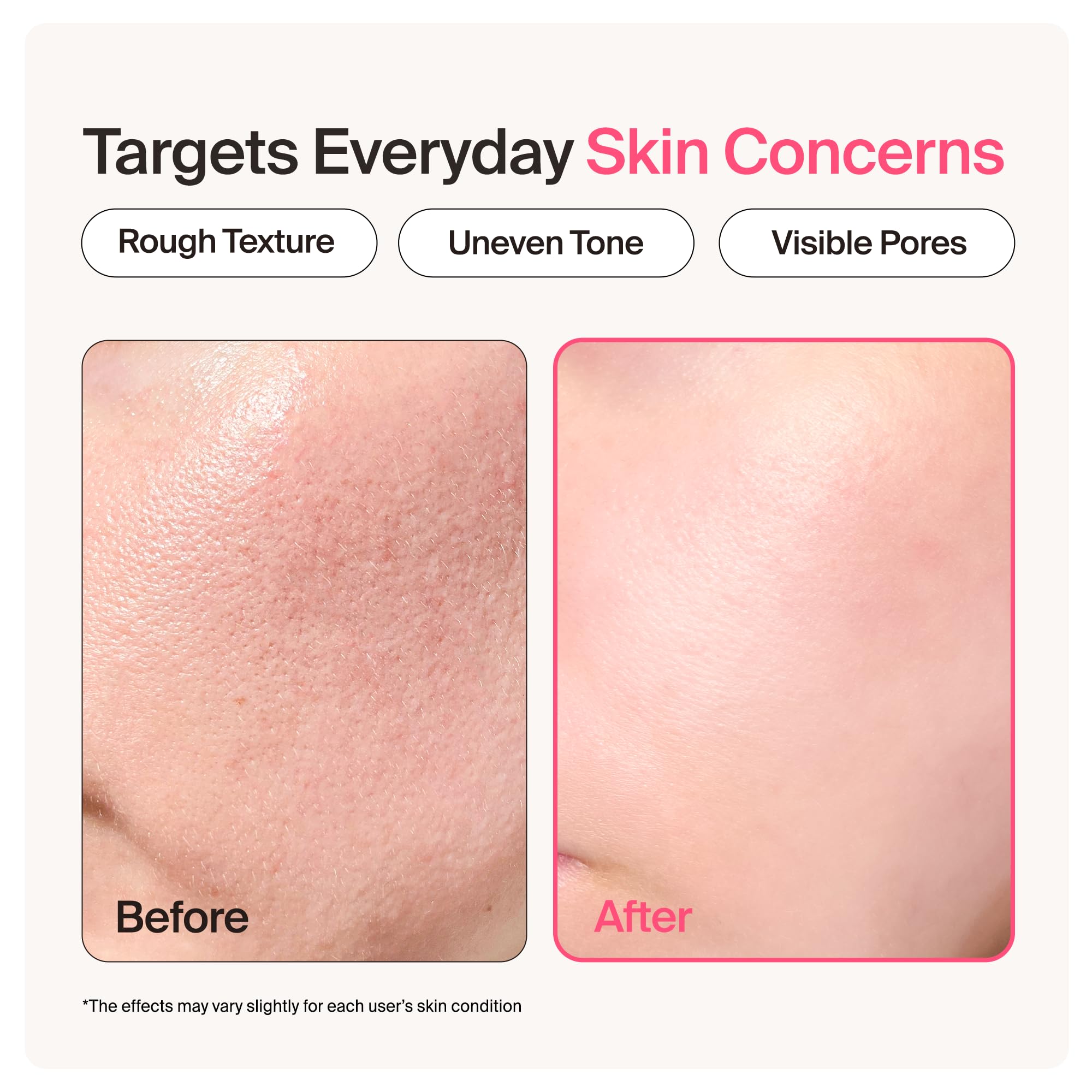 Meebak serum texture on fingertip showing lightweight hydrating feel
