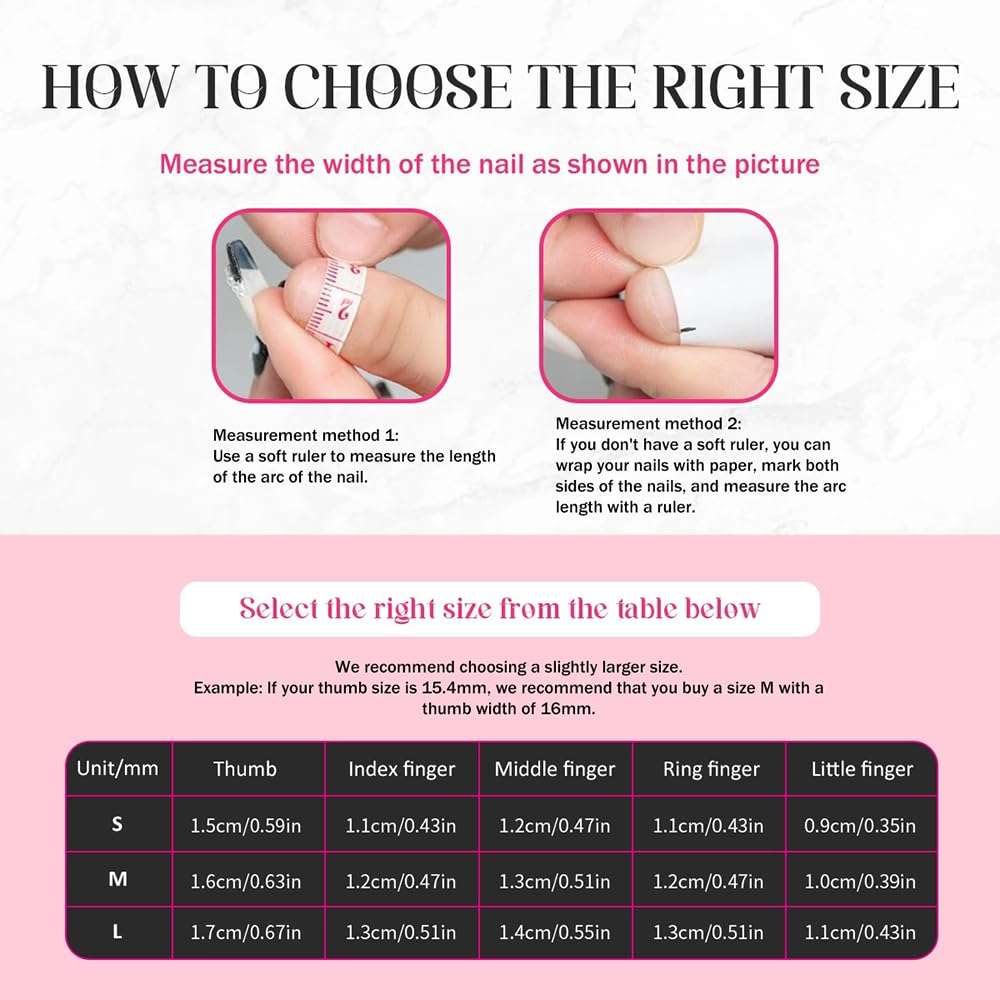 meemooron finished manicure top-down showing polished salon look