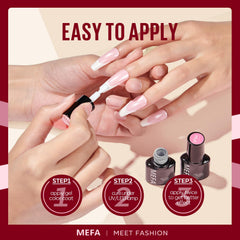 MEFA bottle beside a coin showing 8 ml size for portable, space-saving use