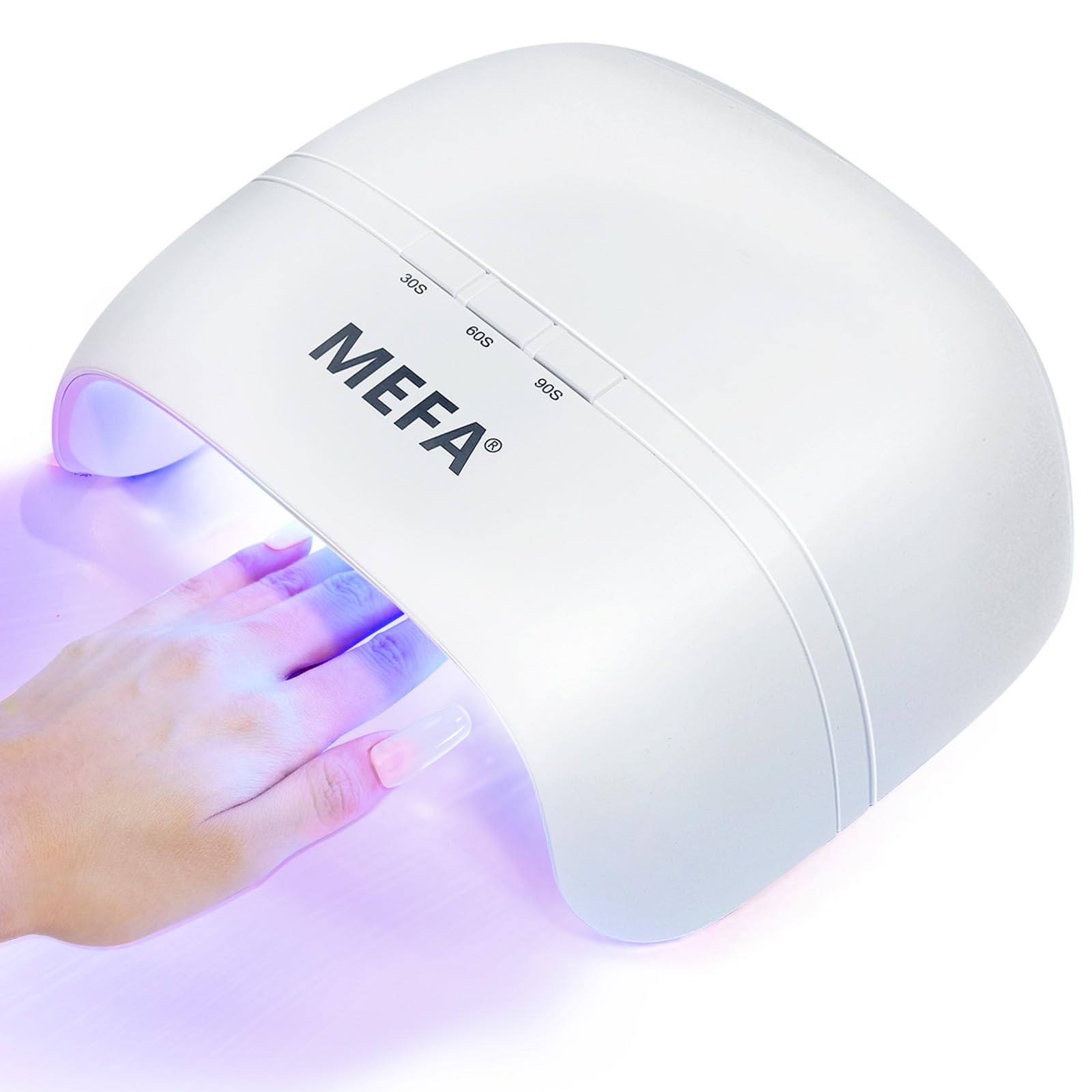 MEFA front view showing compact design and fast curing benefit