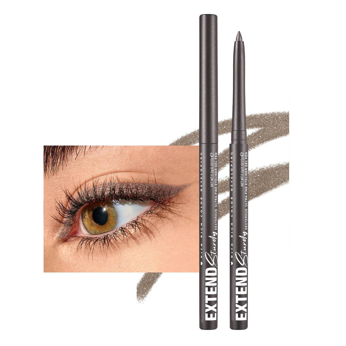 Mefyhtune front packaging showing grey pencil, clear product identity and appeal