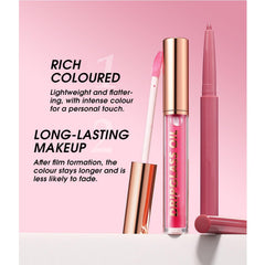 Mefyhtune shade comparison chart displaying nudes, pinks, and dark reds