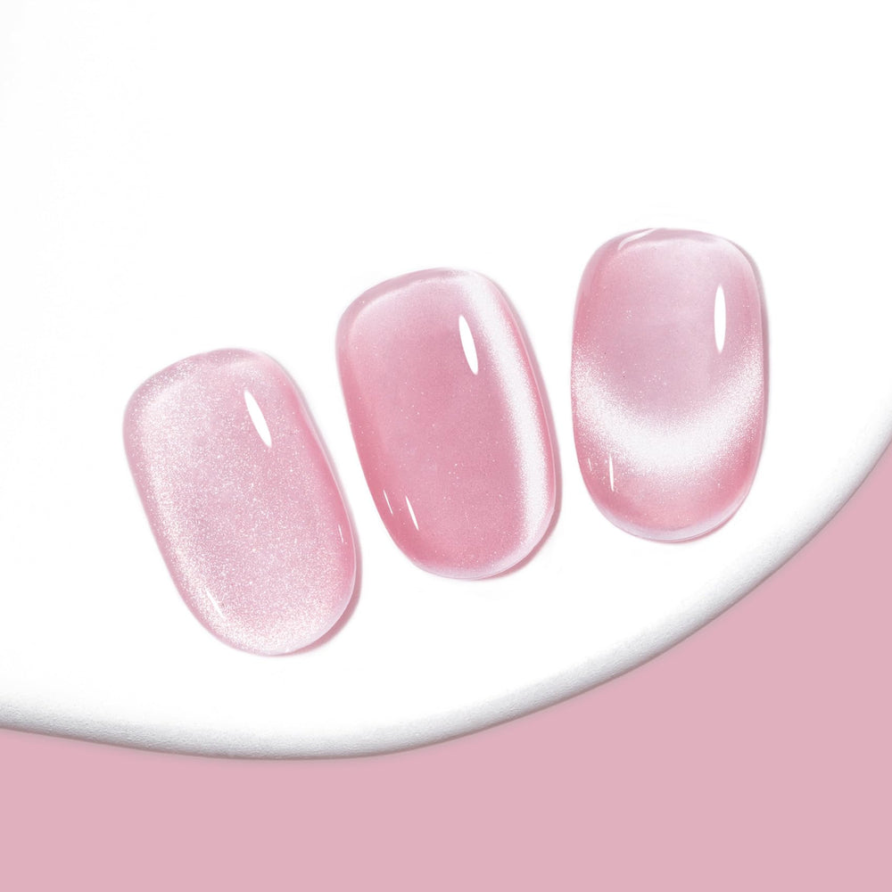 MEGIOR gloss texture closeup showing smooth finish and high-shine benefit