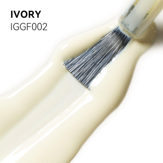 MEGIOR brush detail spreading gel evenly for streak-free application benefit