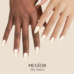 MEGIOR bottle size next to ruler for scale and accurate sizing benefit