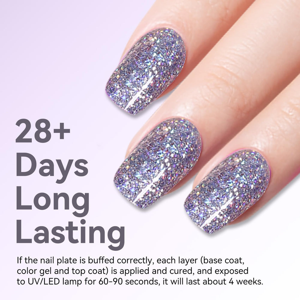 MEGIOR salon setup with lamp curing polish demonstrating long-lasting gel finish