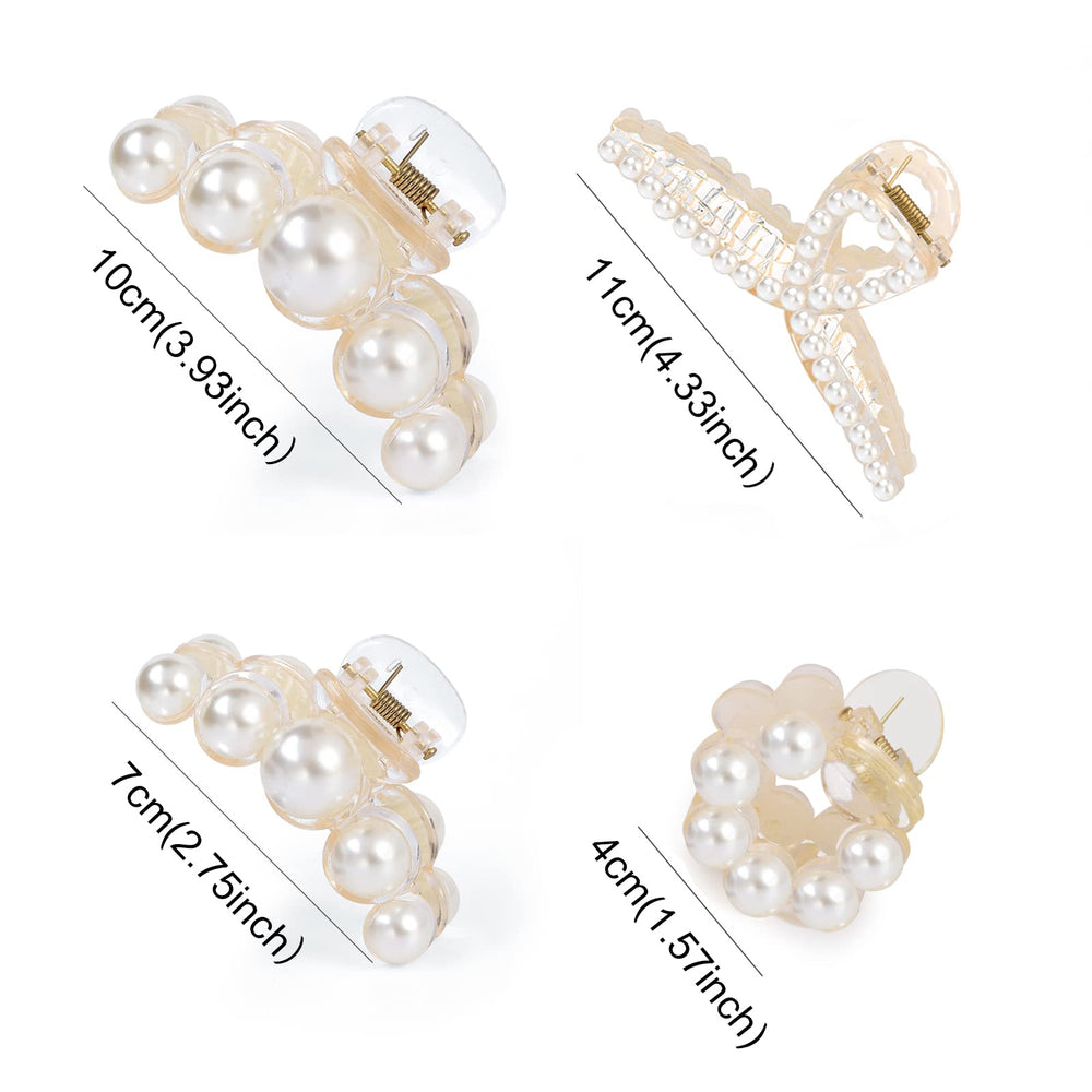Mehayi close-up of pearl accents and resin texture for polished look and durability