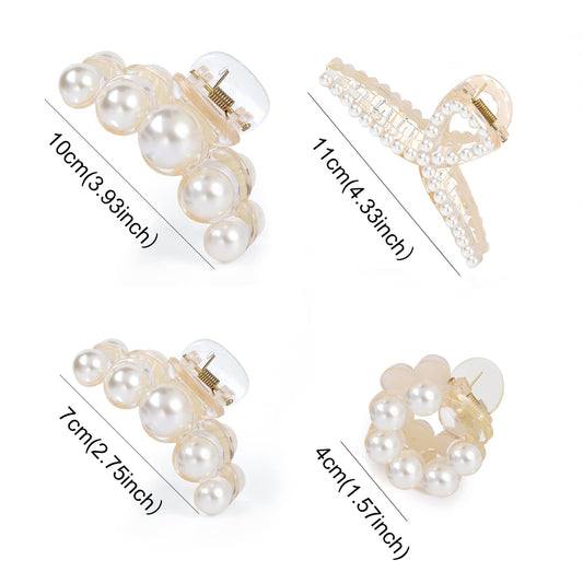 Mehayi close-up of pearl accents and resin texture for polished look and durability