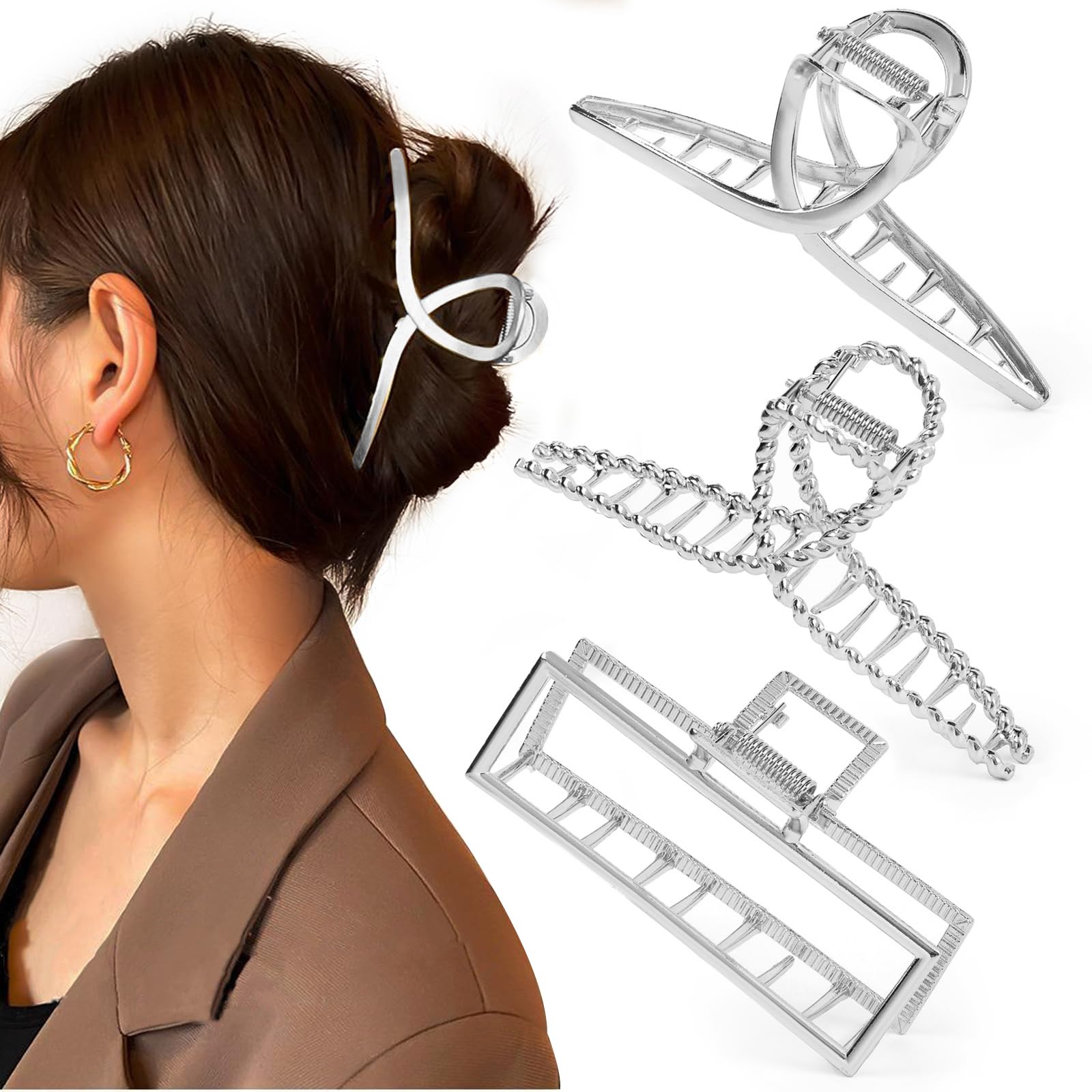 Mehayi front packaging showing three metal clips and elegant styling benefit