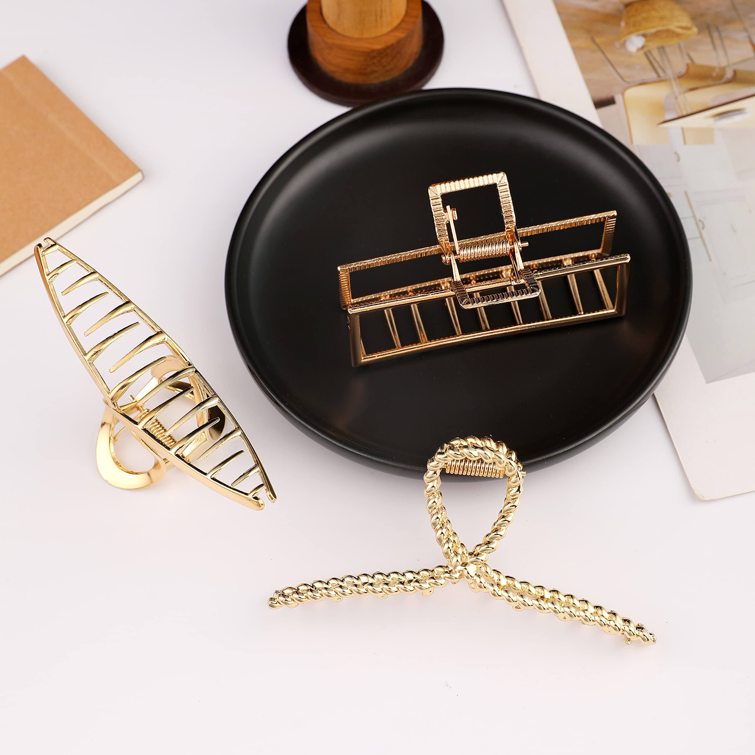 Mehayi on dresser beside accessories for versatile styling benefit