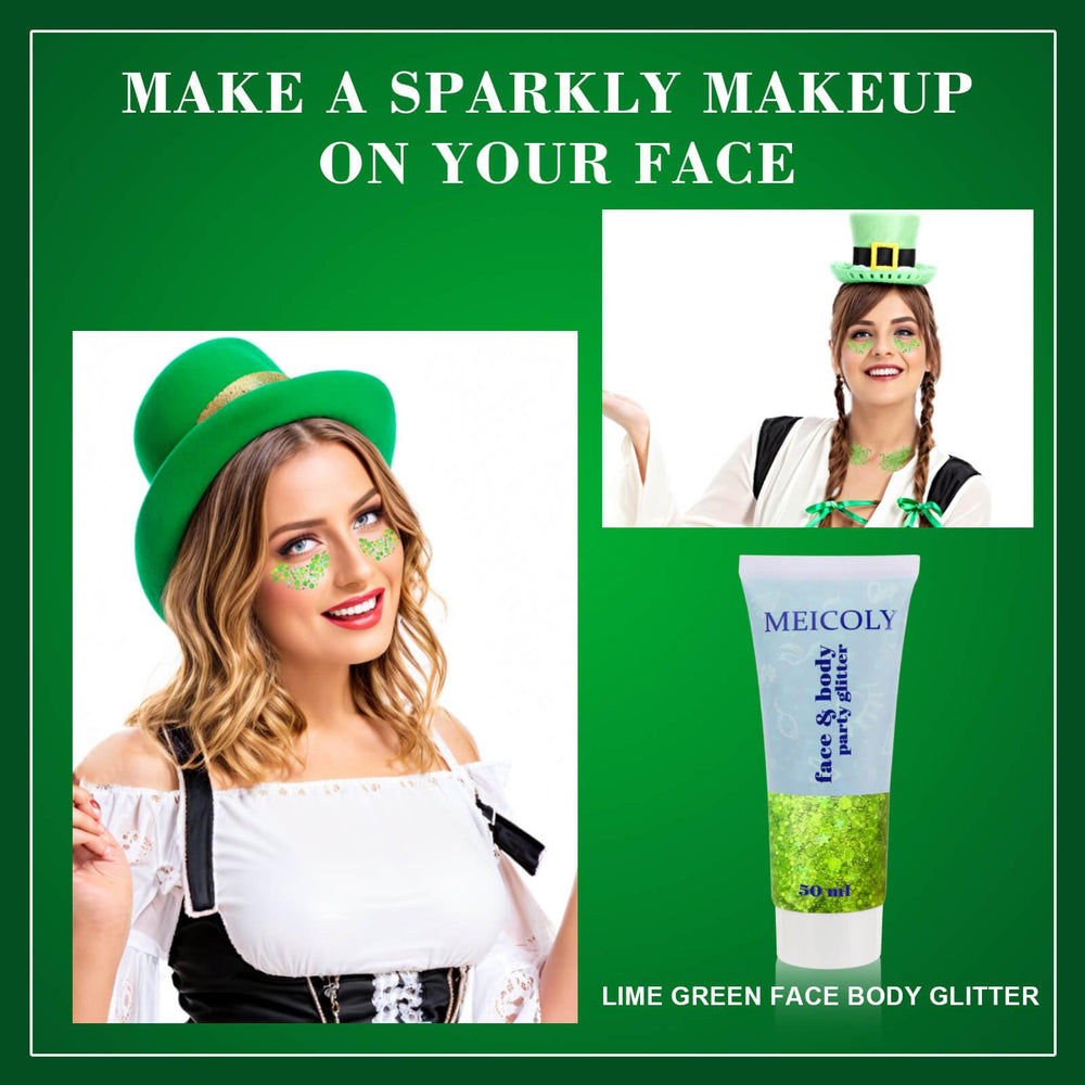 MEICOLY applied on cheek highlighting faux-focal shimmer and facial accent benefit