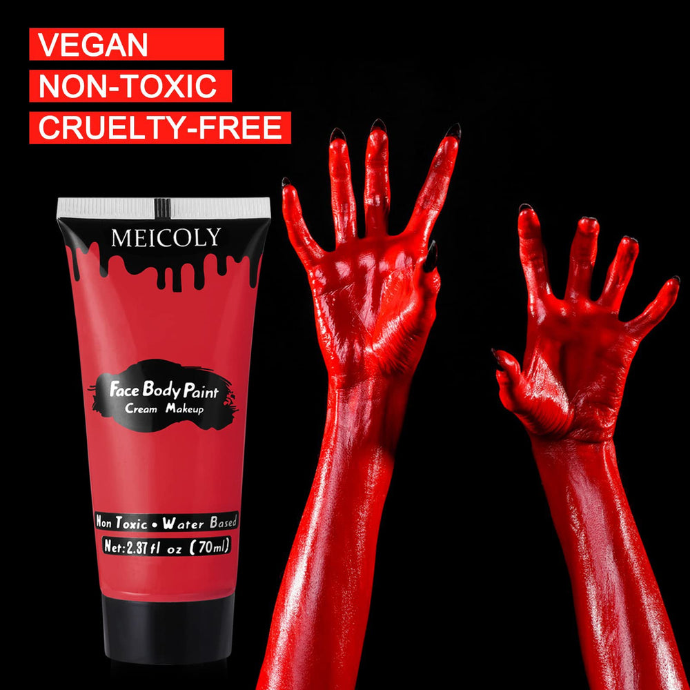 MEICOLY applied with brush illustrating precise application and vibrant color