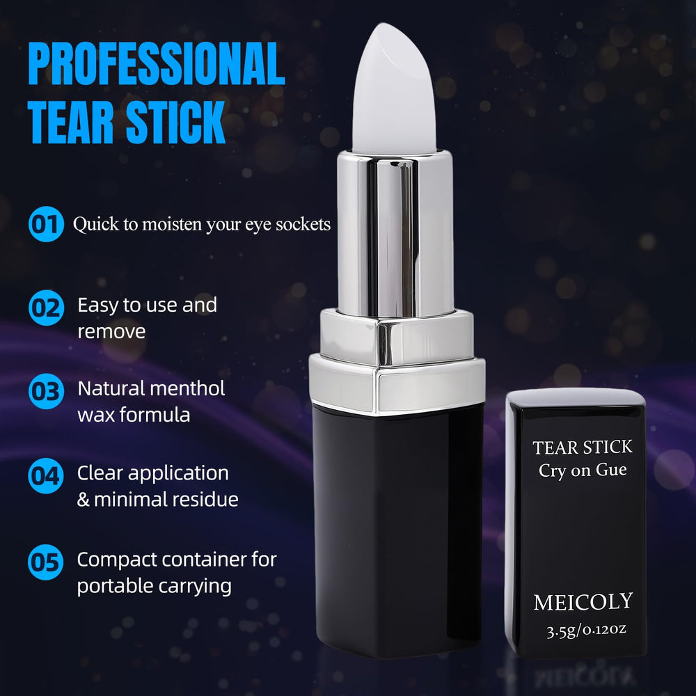 MEICOLY clear menthol formula texture revealing transparent finish benefit