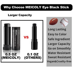 MEICOLY close-up of creamy texture for even coverage and smooth glide