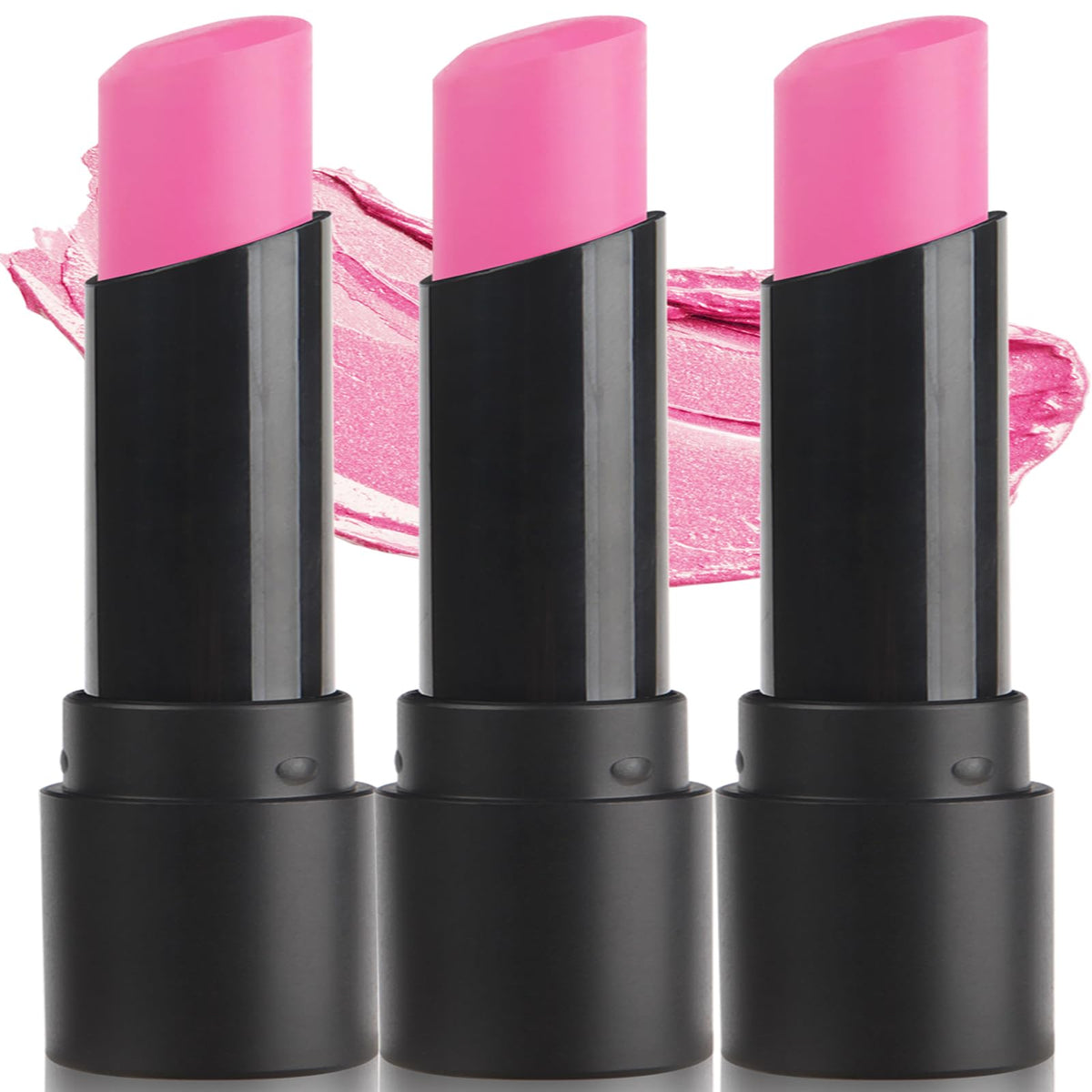 MEICOLY front packaging showing three pink face paint sticks and benefits