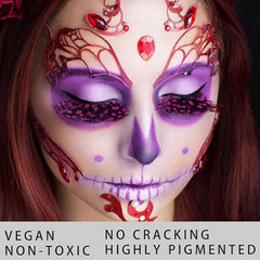 MEICOLY full face cosplay using lavender stick for dramatic costume enhancement