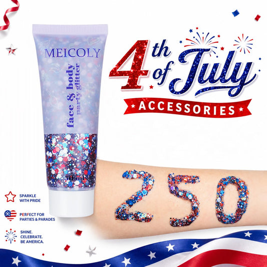 MEICOLY gel texture close-up revealing laser-effect sequins for high shine