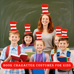 MEICOLY group reading week scene showing coordinated book-character looks