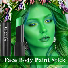 MEICOLY full-face cosplay look demonstrating bold color payoff benefit