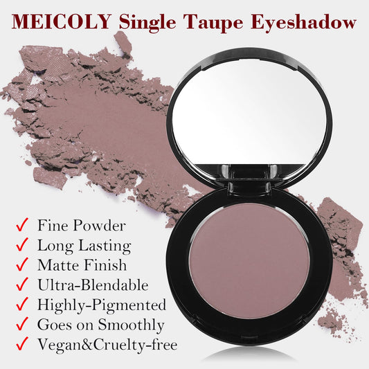 MEICOLY close-up of pressed pan texture for smooth, blendable color payoff