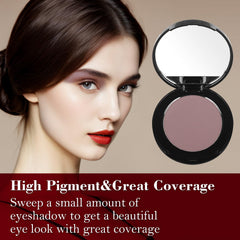MEICOLY swatch of mauve-taupe on skin demonstrating high pigmentation