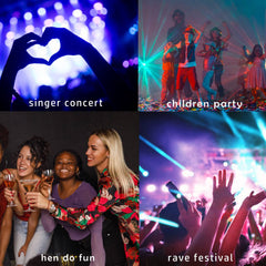MEICOLY lifestyle at festival showing long-lasting vibrant glitter effect