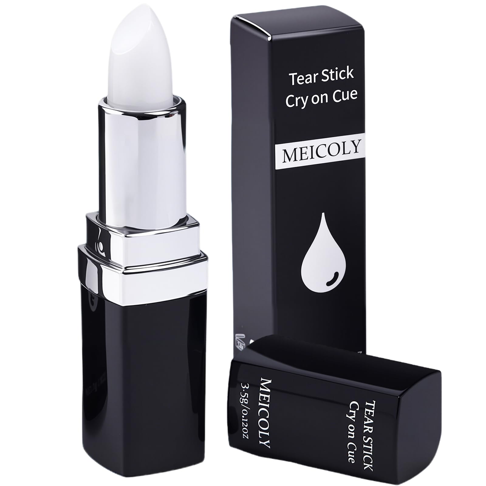 MEICOLY mint tear stick front packaging shows professional stage makeup