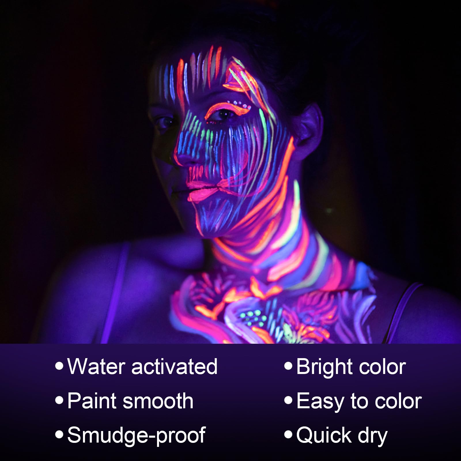 MEICOLY open pans showing bright fluorophores and application options