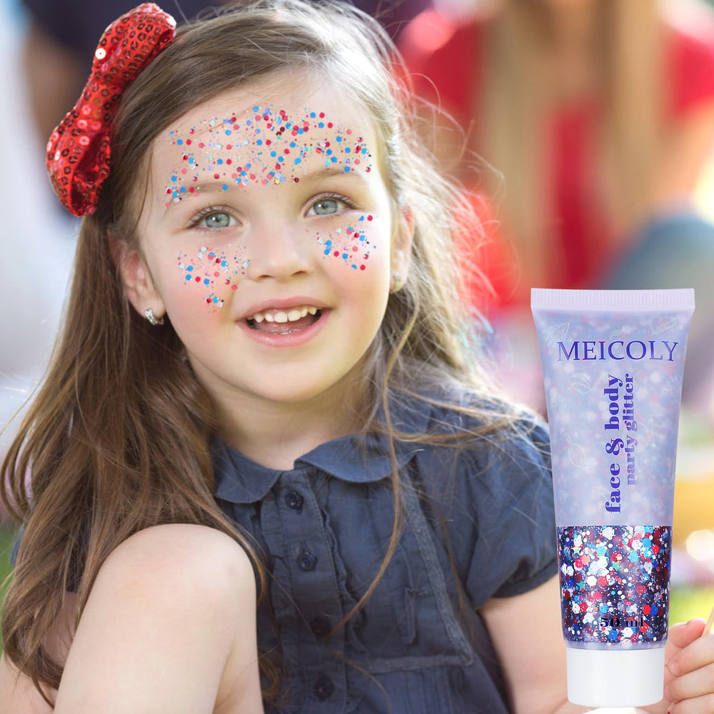 MEICOLY tube in hand for size comparison and portable celebration use