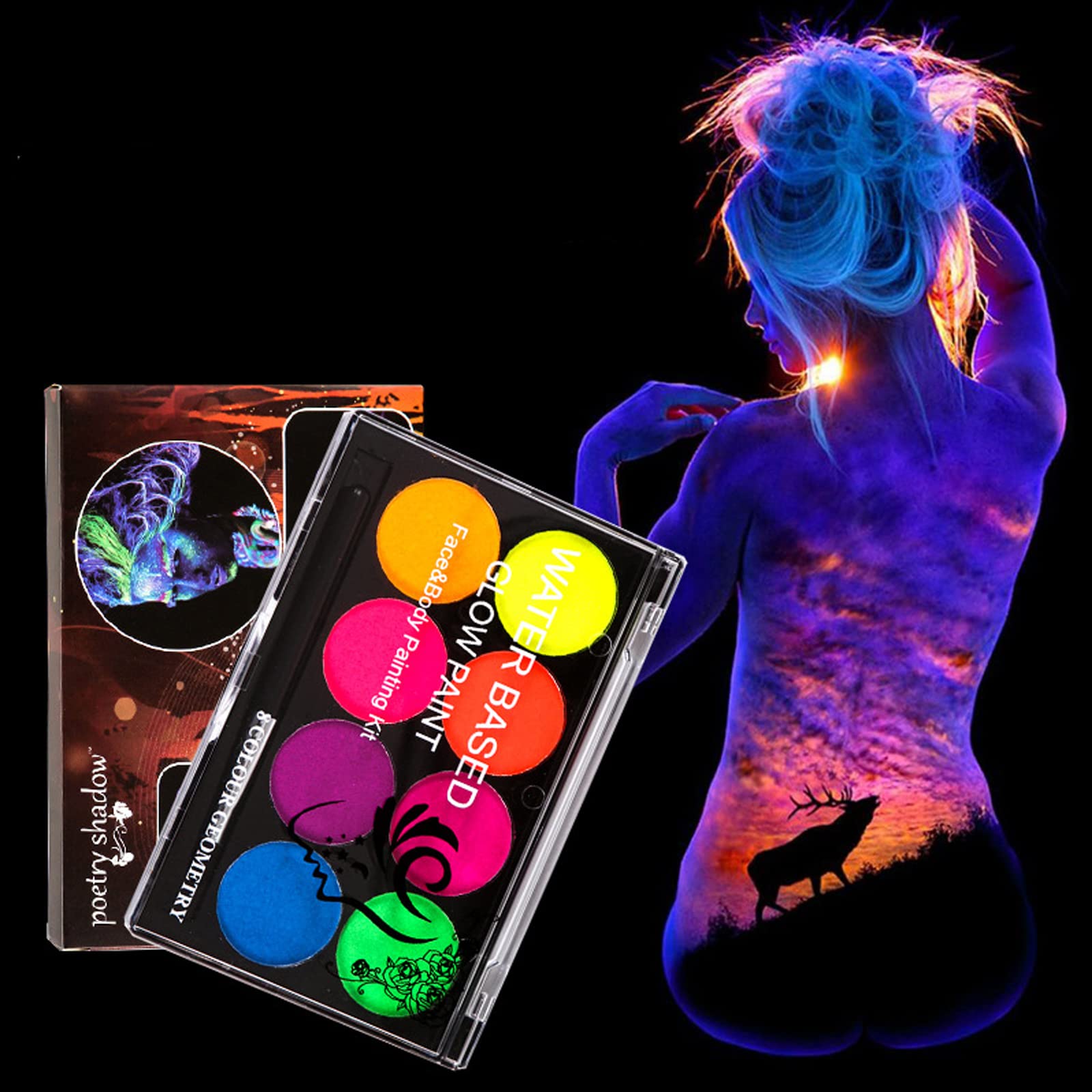 MEICOLY size comparison in hand illustrating compact, travel-friendly kit