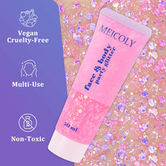 MEICOLY tube in hand for size comparison and controlled amount application benefit