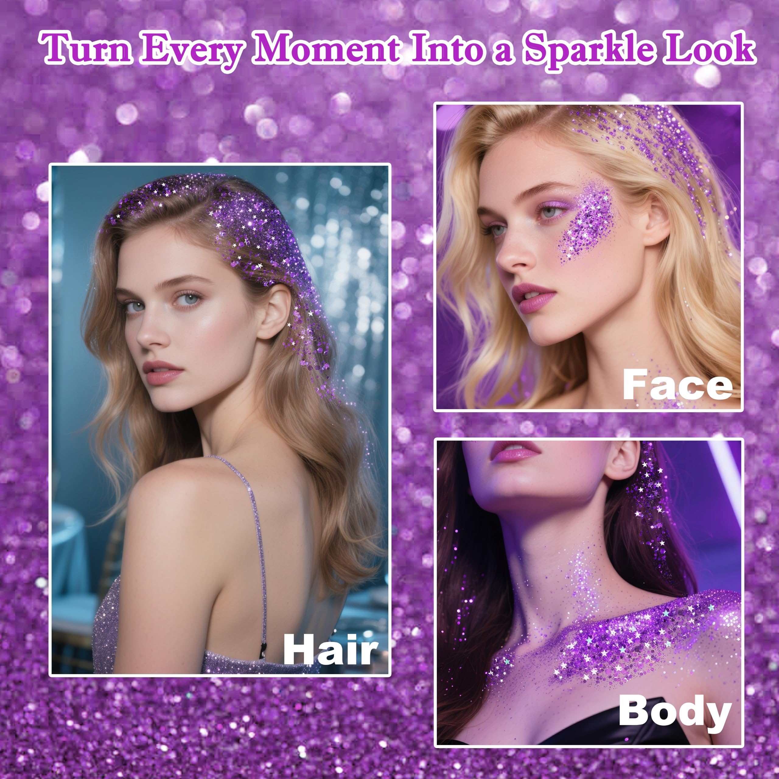 MEICOLY stick applied to cheek demonstrating quick on-the-go shimmer