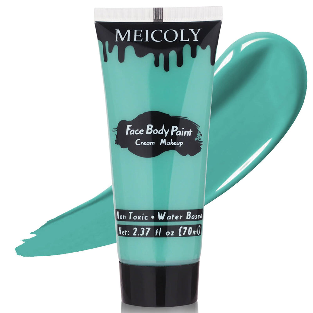 MEICOLY teal front tube showing product and color for vibrant looks