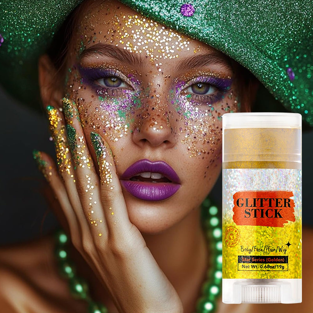 MEICOLY glitter texture closeup revealing fine shimmer for smooth finish