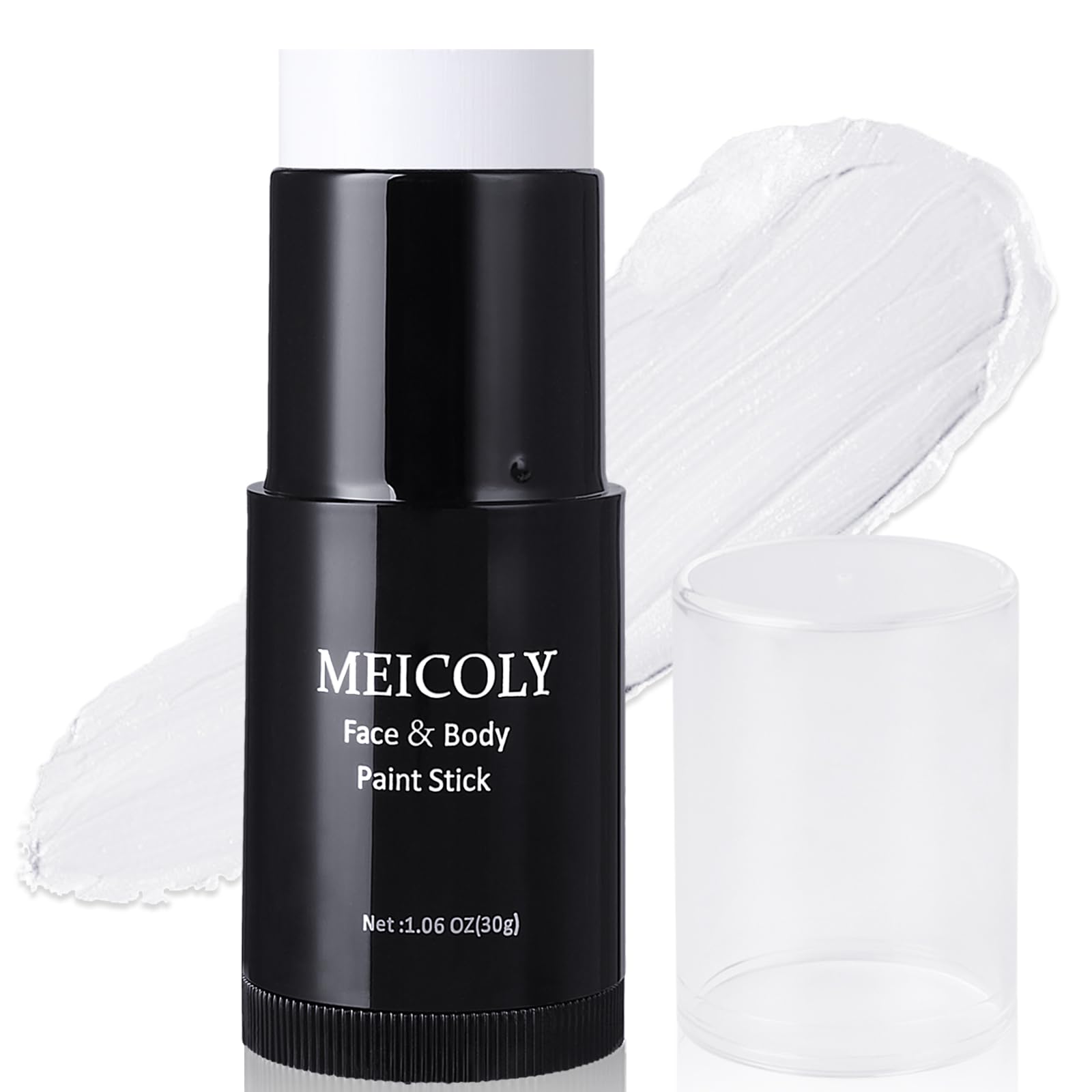 MEICOLY white stick front packaging showing product clarity and portability