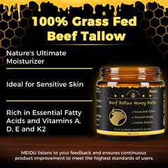 MEIDU balm applied to hand demonstrating quick absorption benefit