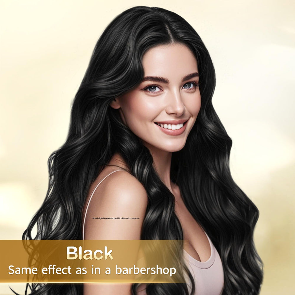 MEIDU before and after showing effective gray coverage benefit