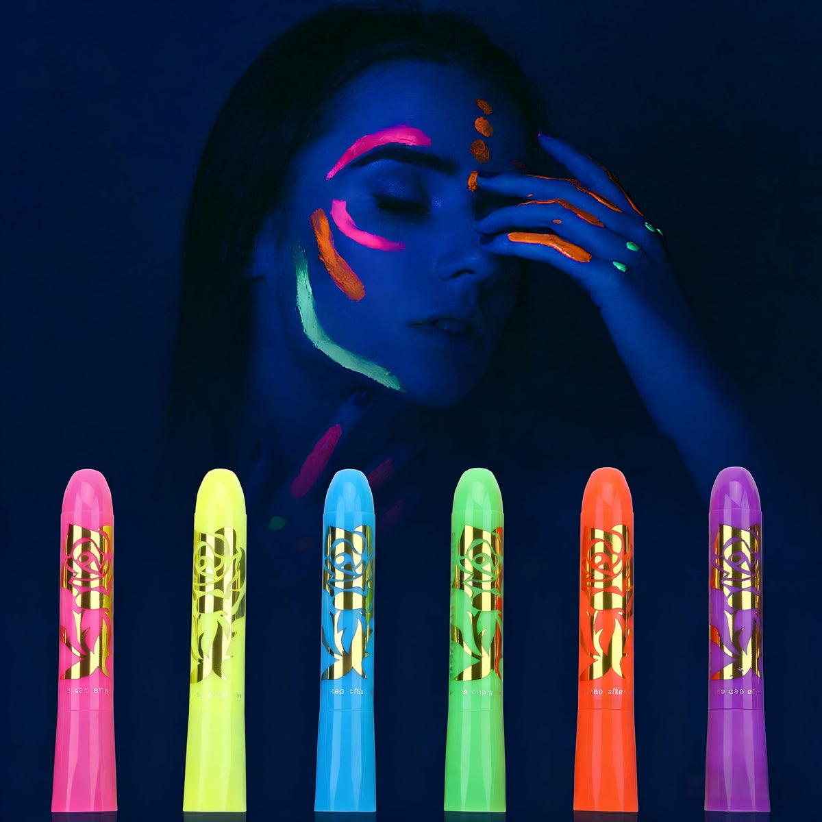 MeiduGaga front packaging showing neon sticks and brand for party-ready convenience