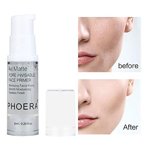 Meifen PHOERA application on T-zone showing reduced shine benefit