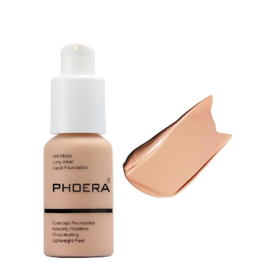 Meifen PHOERA front packaging showing product and shade, clear branding and benefits