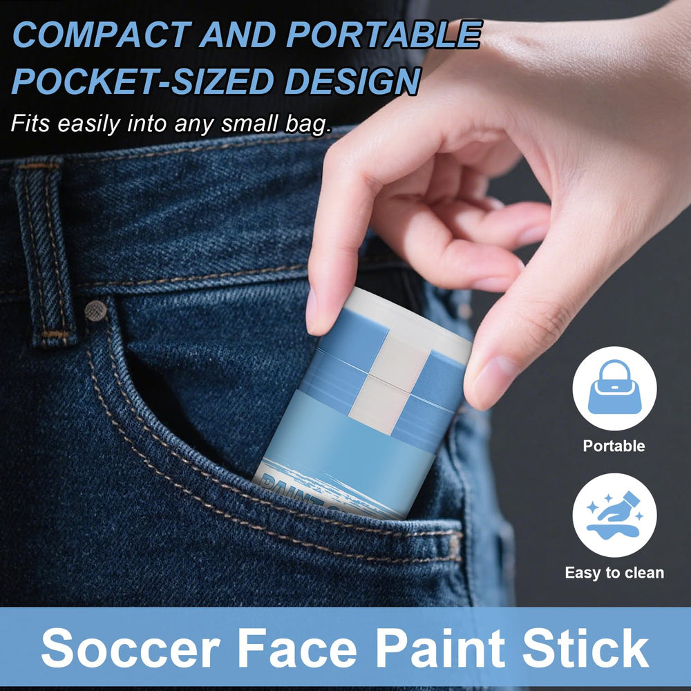 Meilury next to sunglasses illustrating compact size and portability benefit