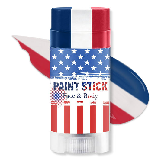 Meilury front packaging showing red white blue stick and benefits