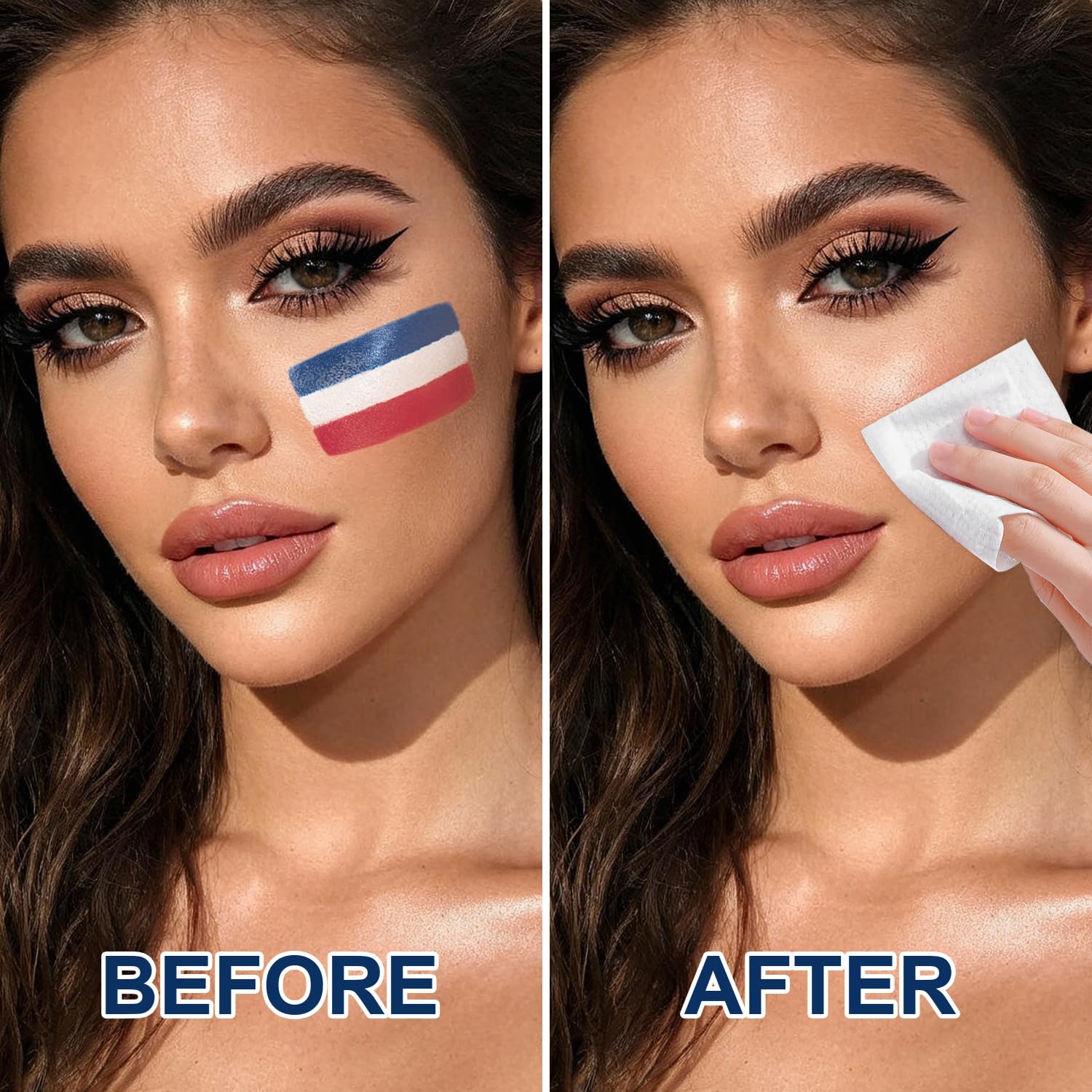 Meilury texture swipe on skin showing smooth blendable finish