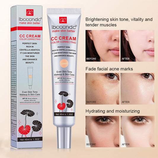 MeiPlumLai CC Cream texture closeup showing lightweight cream and hydrating texture